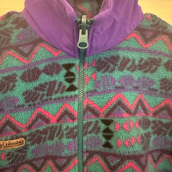 Vintage Columbia 90s fleece pullover - Picture 4 of 7